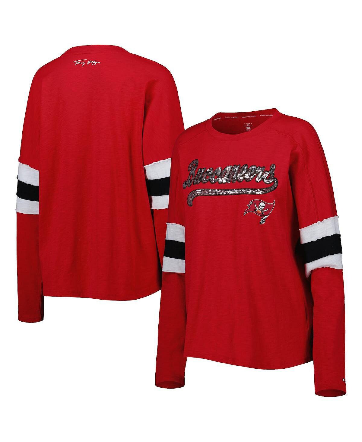 Красная женская футболка-туника с длинными рукавами Tampa Bay Buccaneers Justine Tommy Hilfiger, красный
Красная женская футболка-туника с длинными рукавами Tampa Bay Buccaneers Justine Tommy Hilfiger, красный