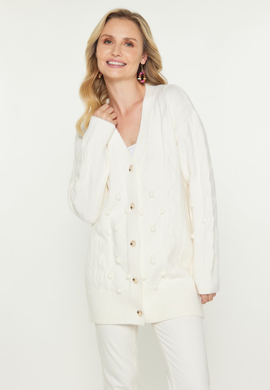 Кардиган usha Cardigan, Offwhite/Off-White
Кардиган usha Cardigan, Offwhite/Off-White