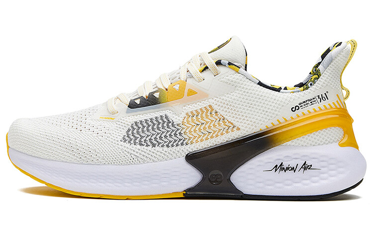 Кроссовки мужские низкие белый/желтый 361°
Кроссовки мужские низкие белый/желтый 361°