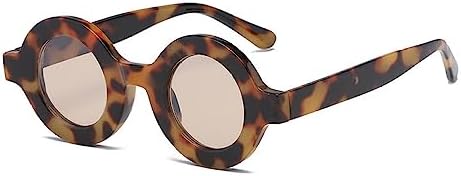 Круглые солнцезащитные очки для женщин и мужчин, винтажные солнцезащитные очки с градиентным переходом, женские маленькие панк-солнцезащитные очки UV400 MTZJH, Leopard
Круглые солнцезащитные очки для женщин и мужчин, винтажные солнцезащитные очки с градиентным переходом, женские маленькие панк-солнцезащитные очки UV400 MTZJH, Leopard