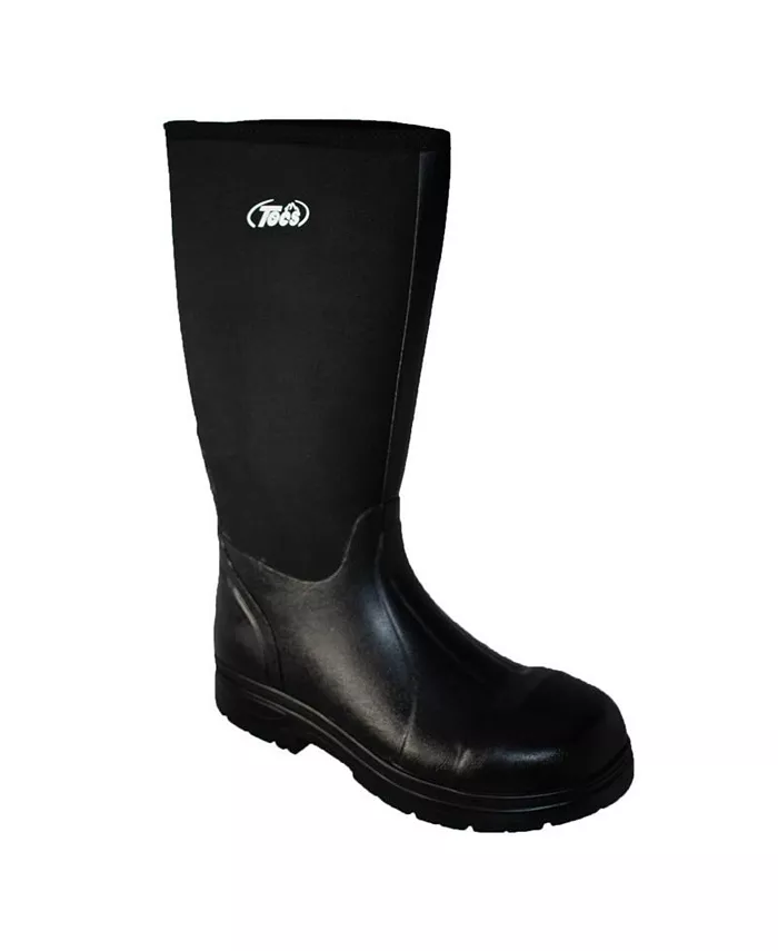 Мужские резиновые сапоги Cement со стальным носком, 16", черные Tecs, черный
Мужские резиновые сапоги Cement со стальным носком, 16", черные Tecs, черный