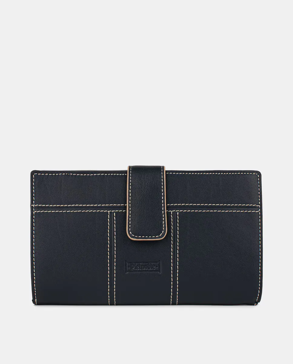 Большой женский кошелек Pielnoble, темно-синий
Большой женский кошелек Pielnoble, темно-синий