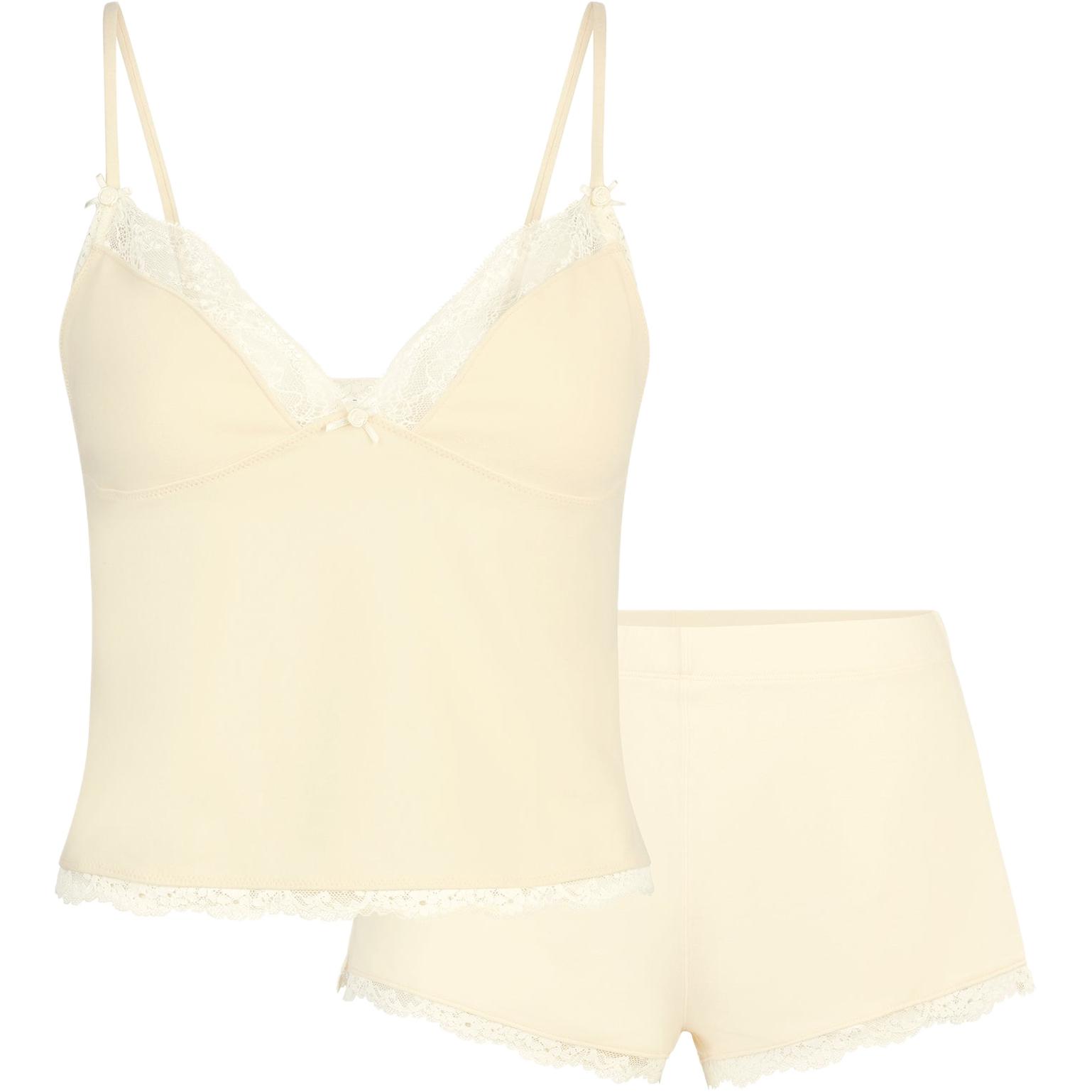 Женский комплект пижамы Skims, Butter/Butter
Женский комплект пижамы Skims, Butter/Butter