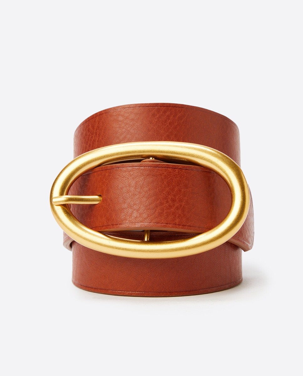 Ремень из кожи наппа верблюжьего цвета Maison Boinet, коричневый
Ремень из кожи наппа верблюжьего цвета Maison Boinet, коричневый