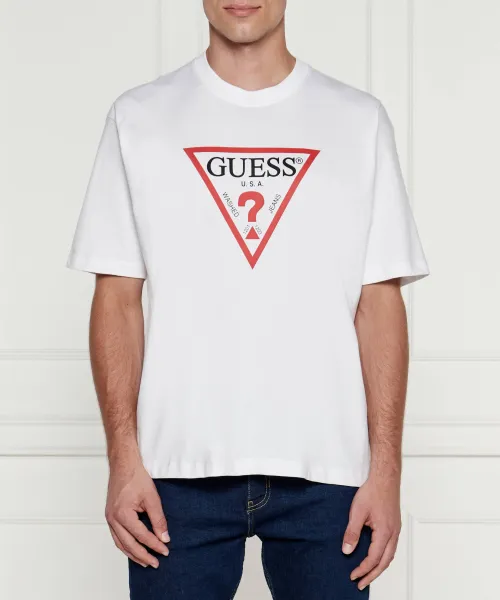 Футболка Oversize fit Guess Jeans, белый
Футболка Oversize fit Guess Jeans, белый
