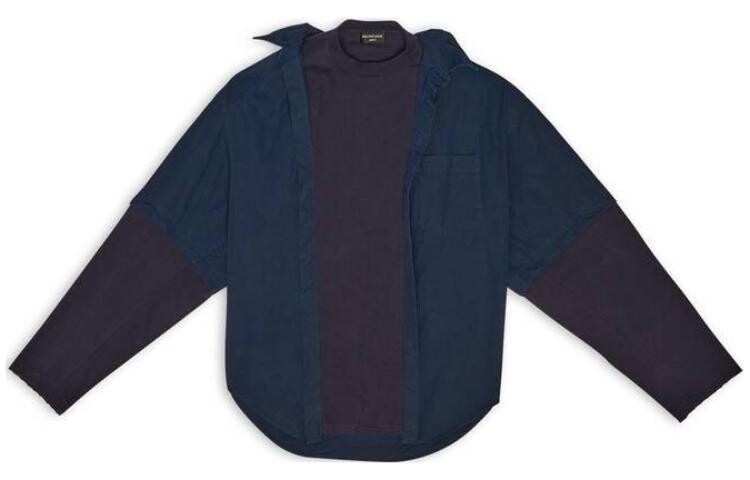 Рубашка мужская Balenciaga, синий
Рубашка мужская Balenciaga, синий