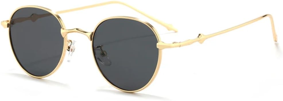 Ретро-градиентные винтажные овальные солнцезащитные очки для женщин и мужчин, модные классические очки конфетных цветов с защитой от УФ-излучения UV400 VVTWSSW, Gold Black
Ретро-градиентные винтажные овальные солнцезащитные очки для женщин и мужчин, модные классические очки конфетных цветов с защитой от УФ-излучения UV400 VVTWSSW, Gold Black