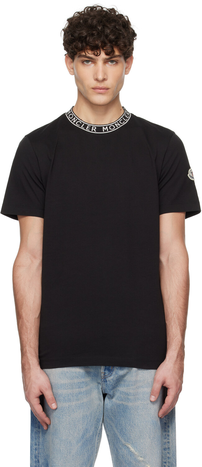 Футболка из хлопка с логотипом Moncler, черный
Футболка из хлопка с логотипом Moncler, черный