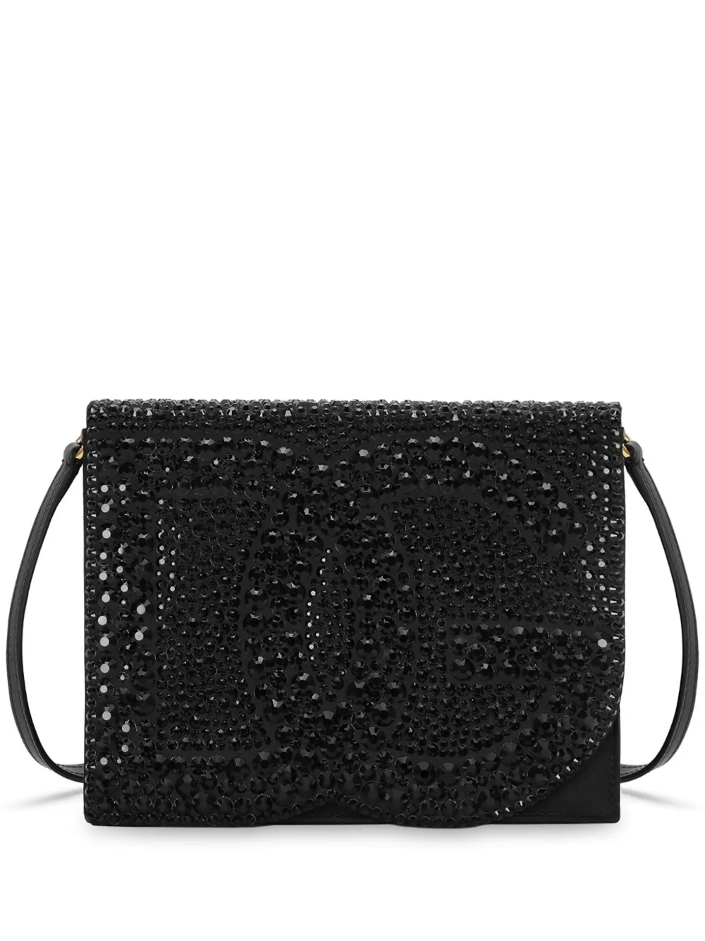 Сумка через плечо со стразами и логотипом DOLCE & GABBANA, черный
Сумка через плечо со стразами и логотипом DOLCE & GABBANA, черный