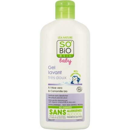 So'Bio Tic Гипоаллергенный Cosmebio Baby Care Экстрамягкий очищающий гель 250мл, So Bio Etic
So'Bio Tic Гипоаллергенный Cosmebio Baby Care Экстрамягкий очищающий гель 250мл, So Bio Etic