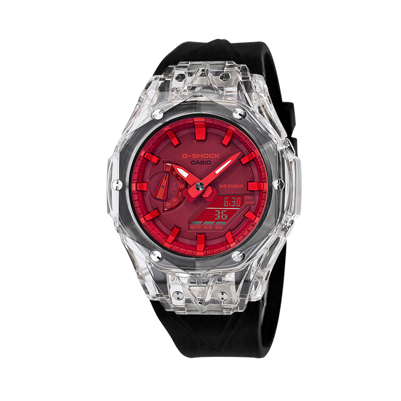 CASIO Часы Unisex Liquid Crystal/Analog Dual Display Series Red Watch
CASIO Часы Unisex Liquid Crystal/Analog Dual Display Series Red Watch