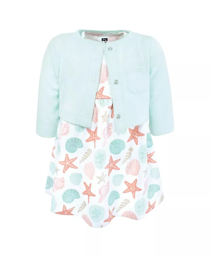 Детский комплект для девочки Hudson: платье и кардиган из хлопка, By The Sea Hudson Baby, розовый
Детский комплект для девочки Hudson: платье и кардиган из хлопка, By The Sea Hudson Baby, розовый