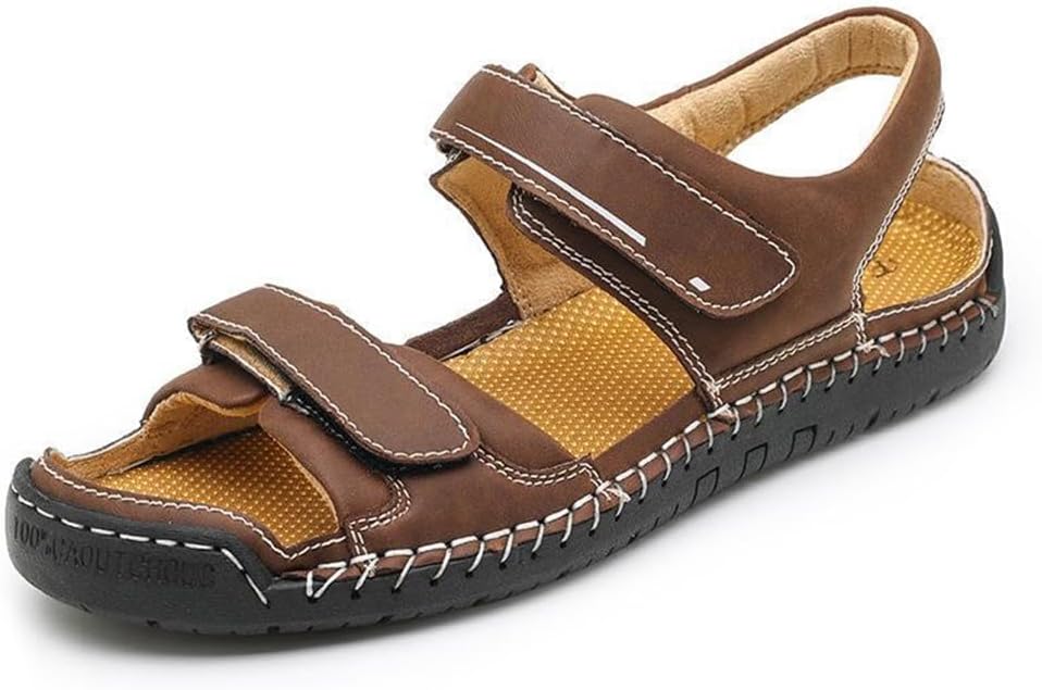 Мужские повседневные сандалии Rojeam для ходьбы, с открытым носком, пляжные туфли, спортивные сандалии для активного отдыха, летние сандалии для походов и треккинга, коричневый
Мужские повседневные сандалии Rojeam для ходьбы, с открытым носком, пляжные туфли, спортивные сандалии для активного отдыха, летние сандалии для походов и треккинга, коричневый