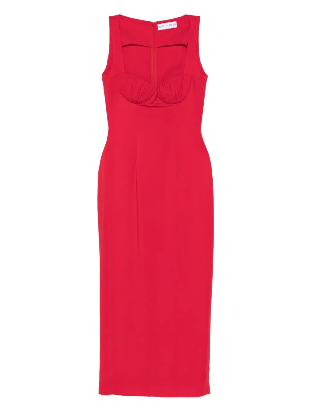 Платье макси со сборками Rowen Rose, красный
Платье макси со сборками Rowen Rose, красный