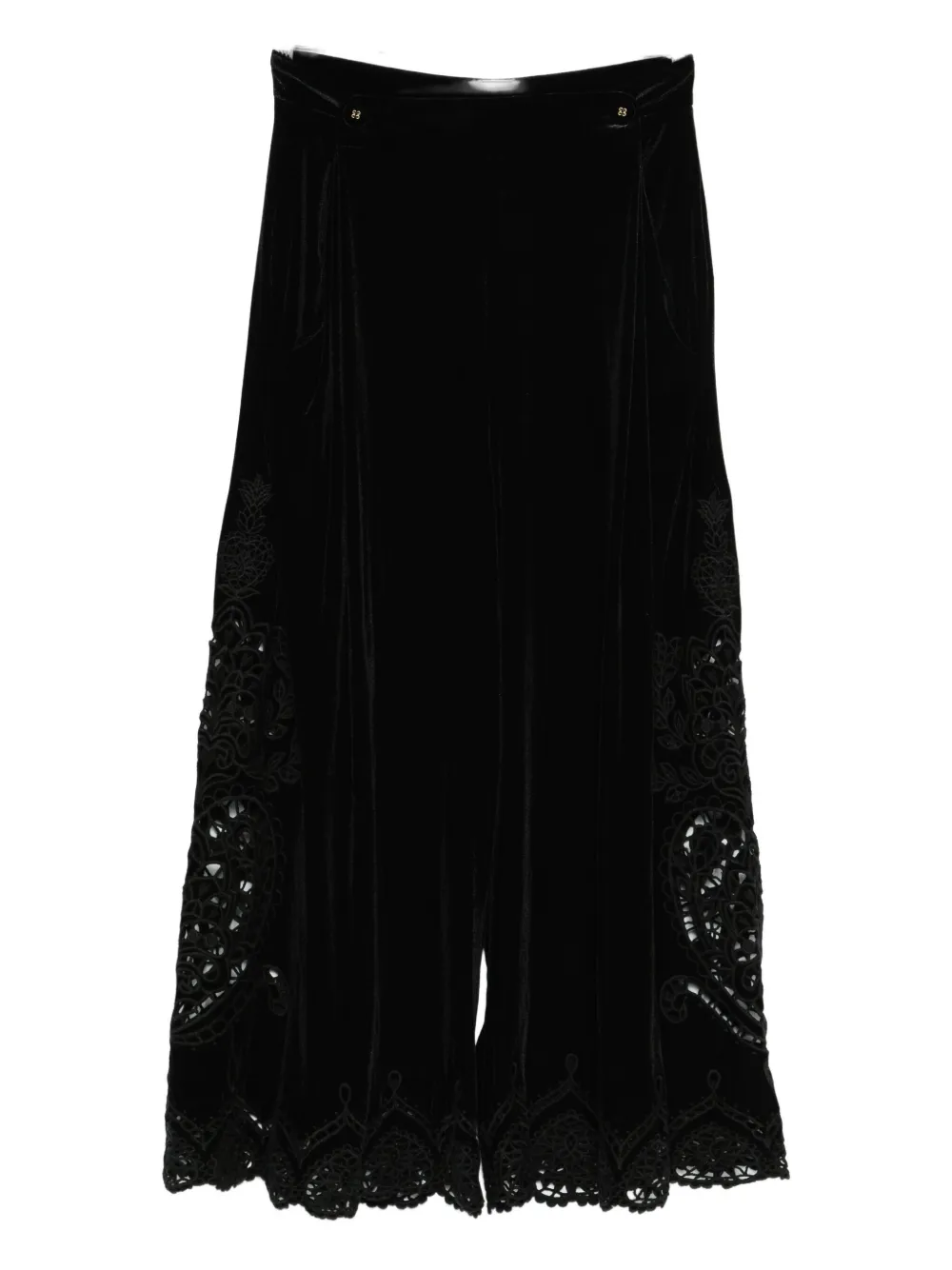 Брюки с кружевными вставками Farm Rio, черный
Брюки с кружевными вставками Farm Rio, черный