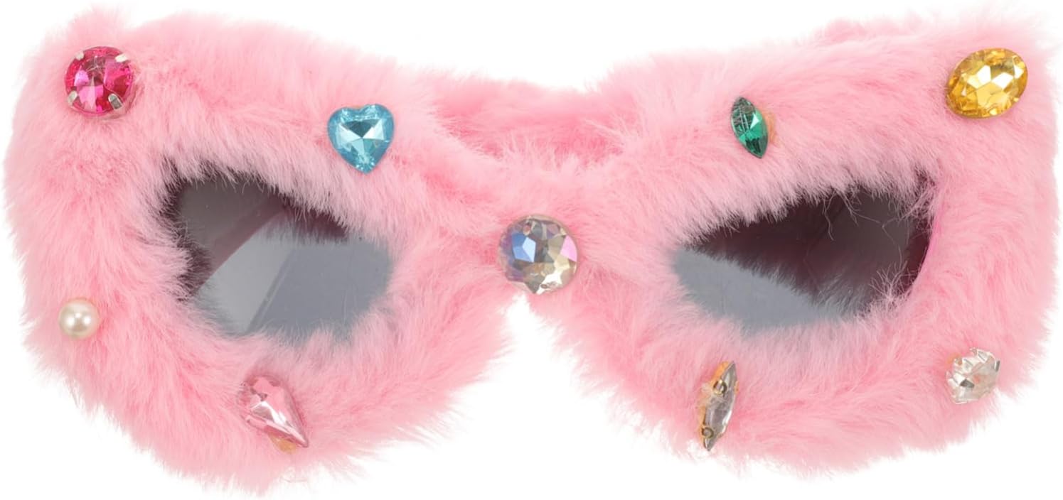 SAFIGLE Милые пушистые плюшевые солнцезащитные очки для женщин. Очаровательный декоративный аксессуар для вечеринок, дней рождения, свадеб и выпускных. Весёлый и безопасный аксессуар для памятных фотографий, Pink
SAFIGLE Милые пушистые плюшевые солнцезащитные очки для женщин. Очаровательный декоративный аксессуар для вечеринок, дней рождения, свадеб и выпускных. Весёлый и безопасный аксессуар для памятных фотографий, Pink