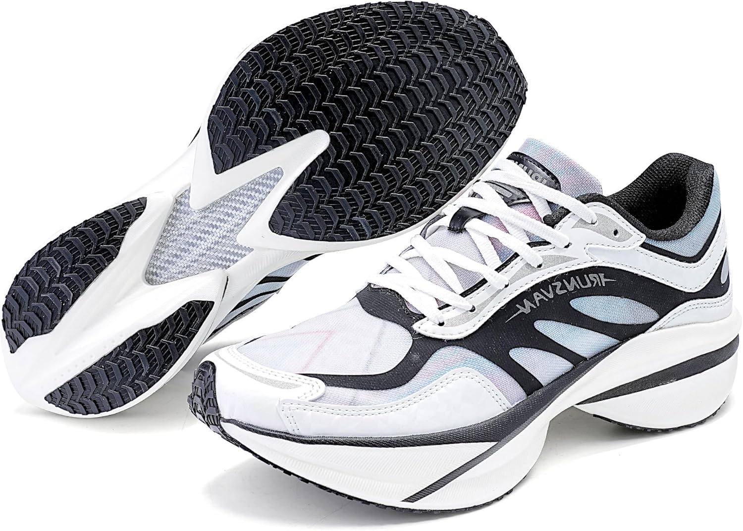 Женские и мужские кроссовки для бега - беговые с карбоновой пластиной, с высокой отдачей, двойной амортизацией, противоскользящие для ежедневных тренировок и повседневного использования Irunsvan, серый
Женские и мужские кроссовки для бега - беговые с карбоновой пластиной, с высокой отдачей, двойной амортизацией, противоскользящие для ежедневных тренировок и повседневного использования Irunsvan, серый