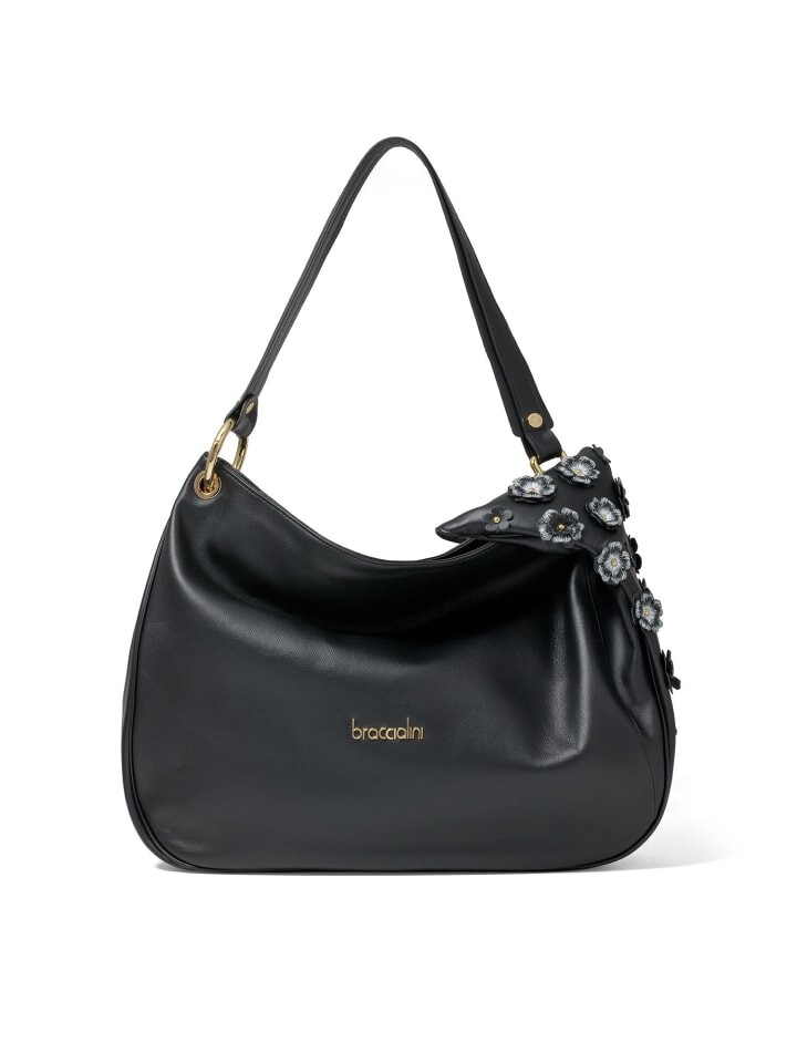 Наплечная сумка Braccialini Umhängetasche, черный 
Наплечная сумка Braccialini Umhängetasche, черный