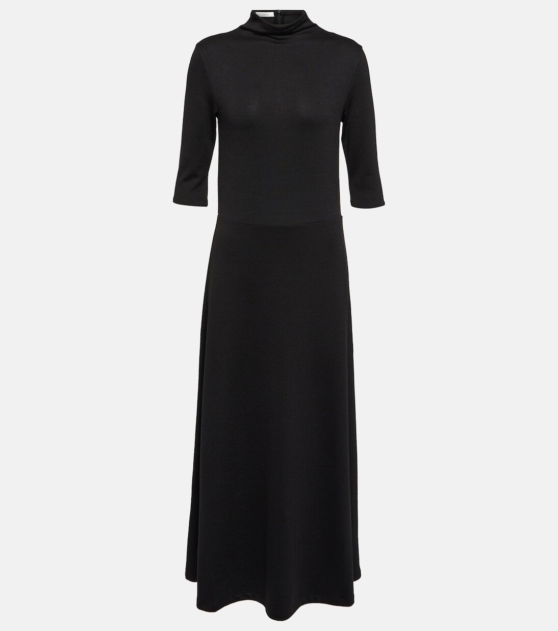 Трикотажное платье миди из джерси Vince, черный
Трикотажное платье миди из джерси Vince, черный