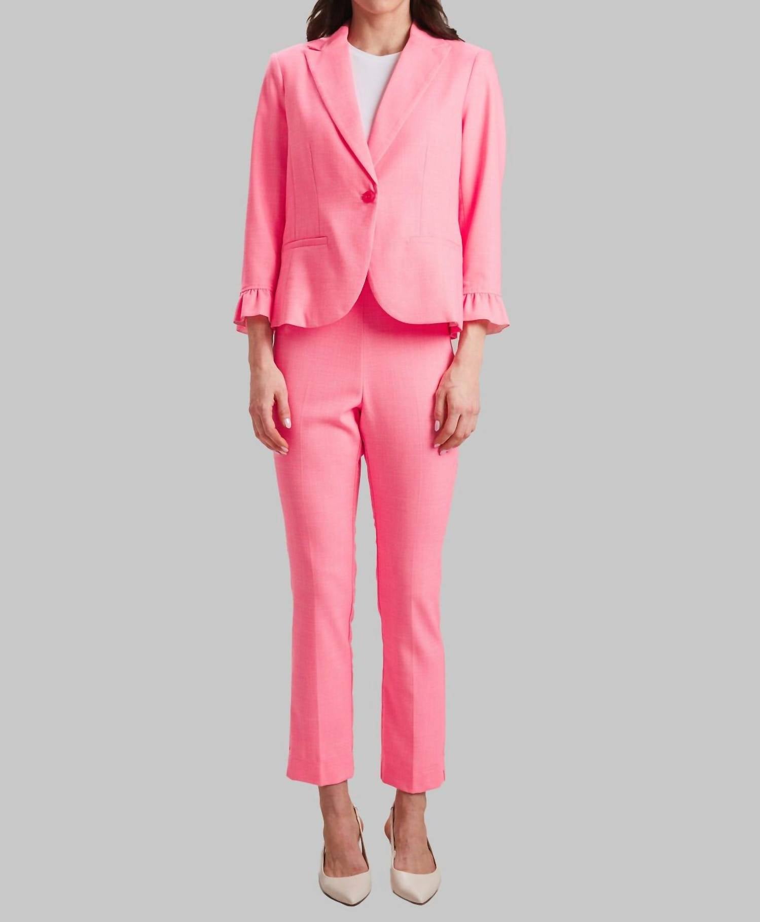 Хамптон Твид Жакет Джиа в розовом цвете PEACE of CLOTH
Хамптон Твид Жакет Джиа в розовом цвете PEACE of CLOTH