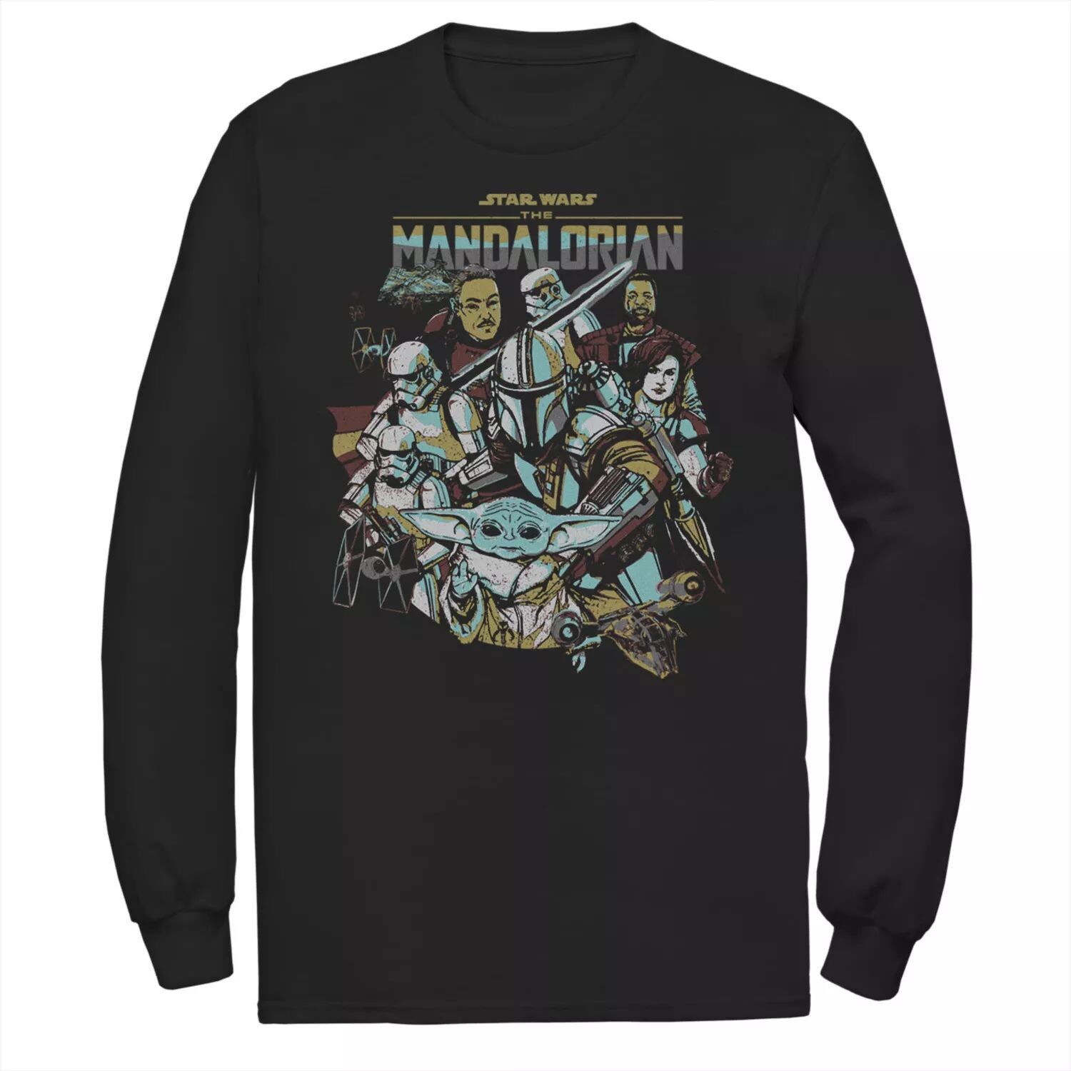 Мужская футболка с портретом и коллажем «Звездные войны: Мандалорец» Star Wars
Мужская футболка с портретом и коллажем «Звездные войны: Мандалорец» Star Wars
