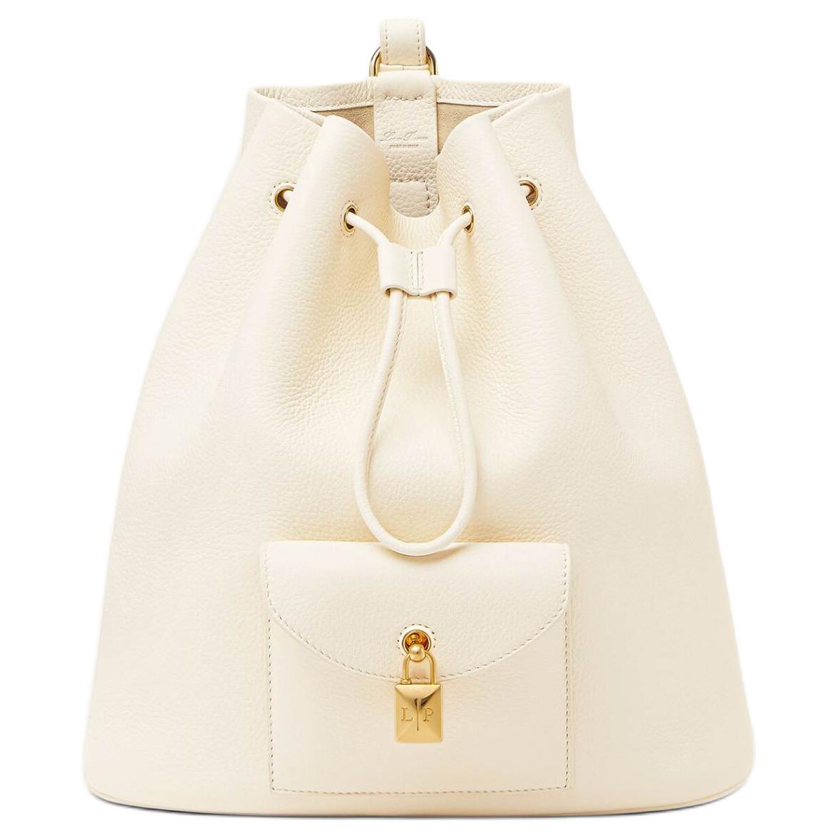 Loro Piana Дополнительный рюкзак из телячьей кожи Women's Whisper White & Sun Gold
Loro Piana Дополнительный рюкзак из телячьей кожи Women's Whisper White & Sun Gold