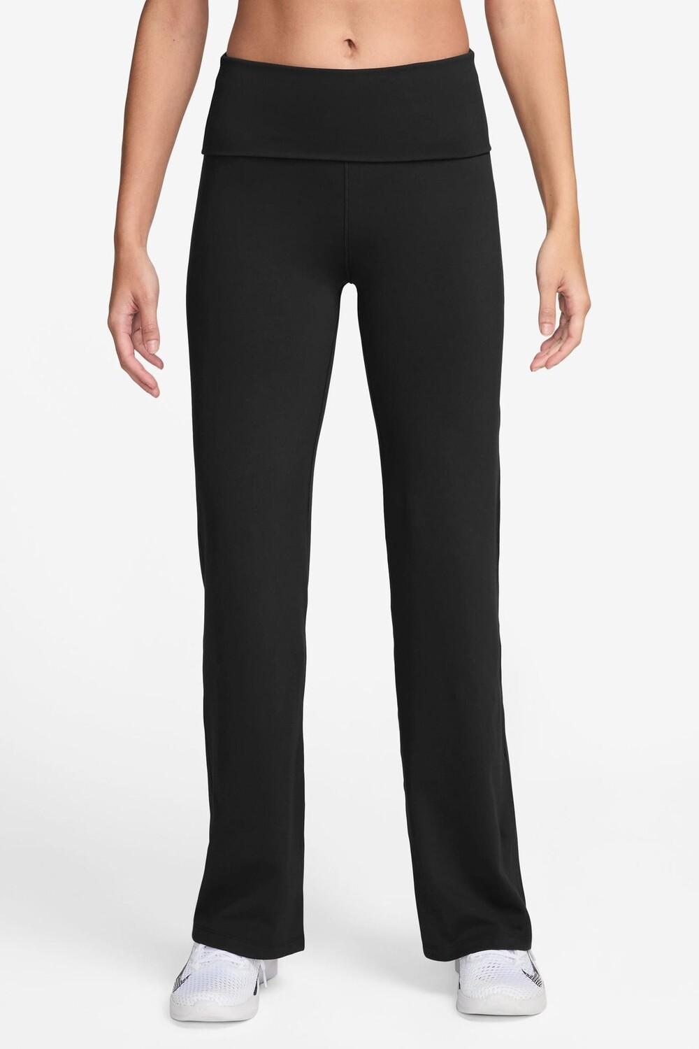 Одна складка с высокой талией поверх расклешенных леггинсов Nike, черный
Одна складка с высокой талией поверх расклешенных леггинсов Nike, черный