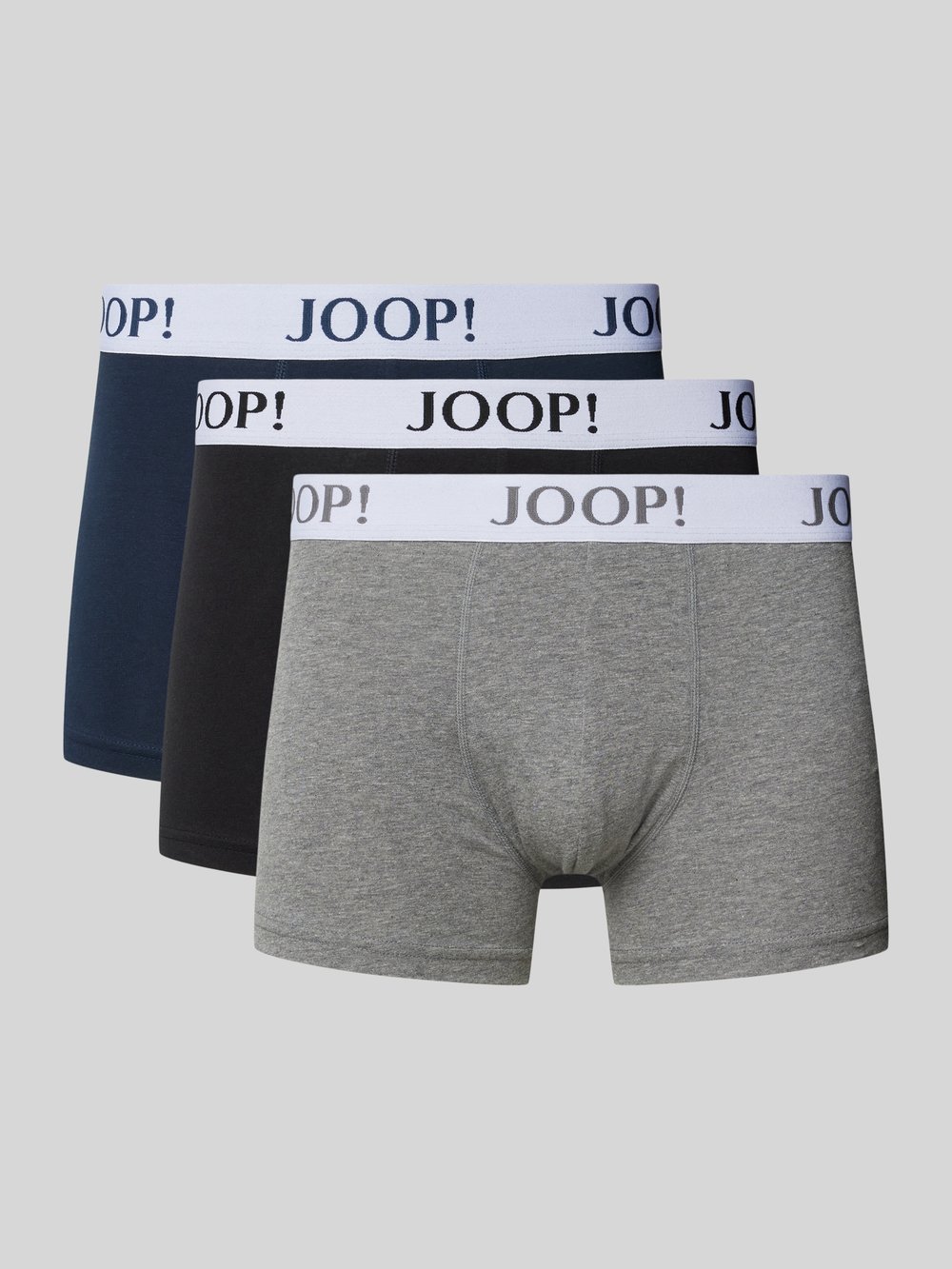 Боксеры с эластичным поясом и этикеткой в упаковке 3 шт JOOP! Collection, светло-серый
Боксеры с эластичным поясом и этикеткой в упаковке 3 шт JOOP! Collection, светло-серый