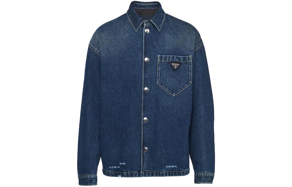 Мужская джинсовая куртка Prada, синий
Мужская джинсовая куртка Prada, синий