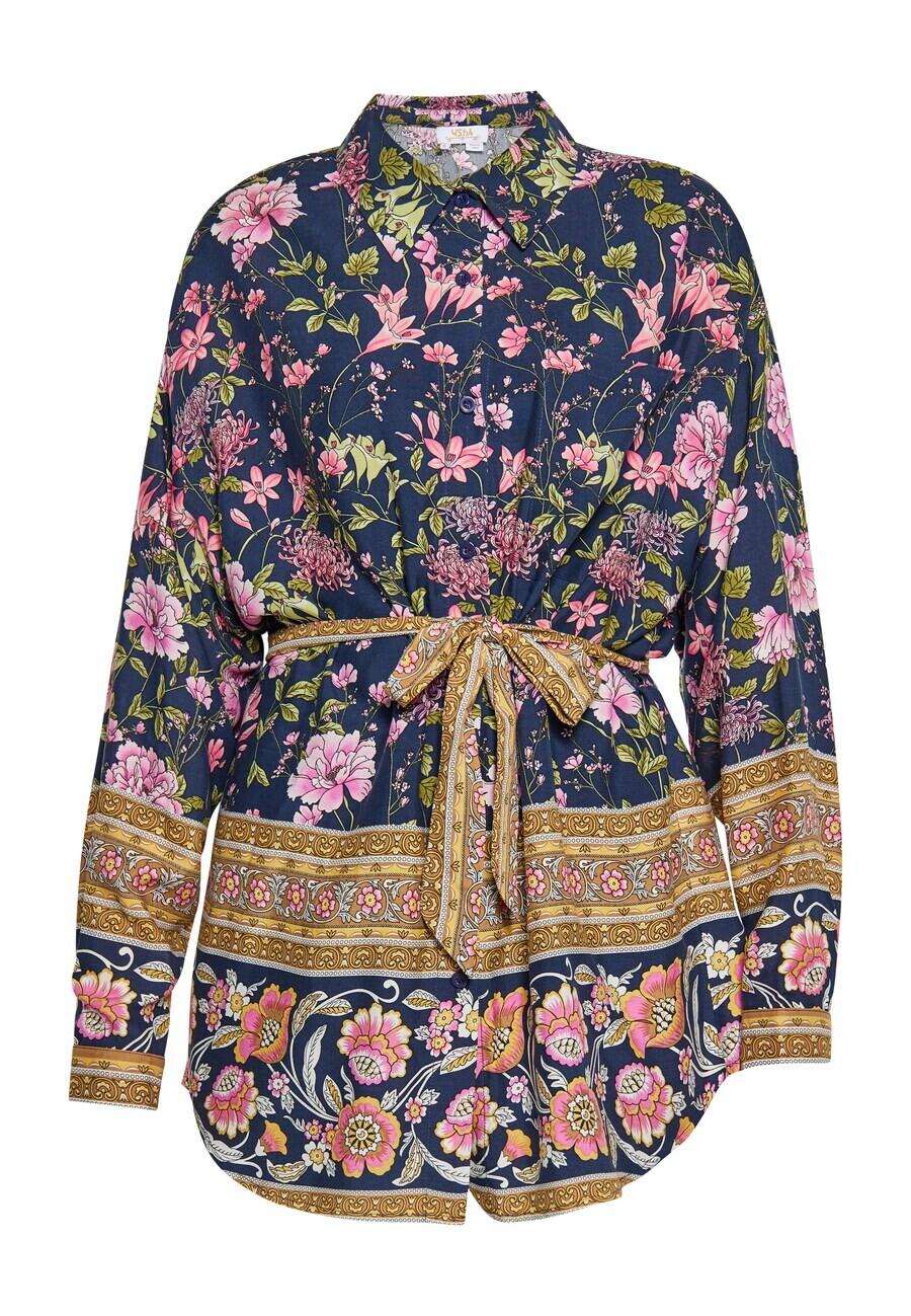 Рубашка usha FESTIVAL Blouse, темно-синий
Рубашка usha FESTIVAL Blouse, темно-синий