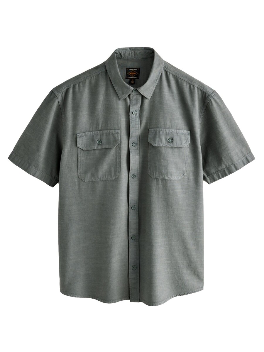 Рубашка на пуговицах классического кроя Next, хаки
Рубашка на пуговицах классического кроя Next, хаки