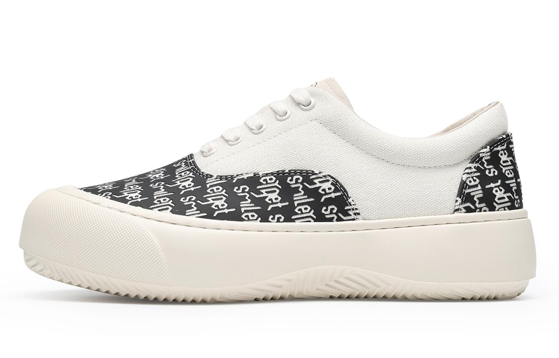 SMILEY Низкие парусиновые туфли France Face, мужские, белые, черные
SMILEY Низкие парусиновые туфли France Face, мужские, белые, черные