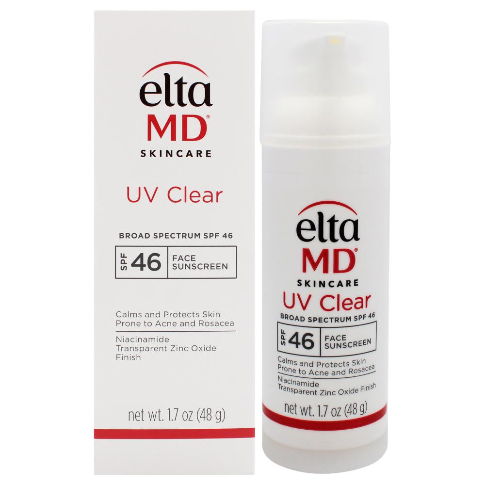 Солнцезащитный крем для лица UV Clear SPF 46 от EltaMD, подходит для мужчин и женщин - 48 г, прозрачный
Солнцезащитный крем для лица UV Clear SPF 46 от EltaMD, подходит для мужчин и женщин - 48 г, прозрачный