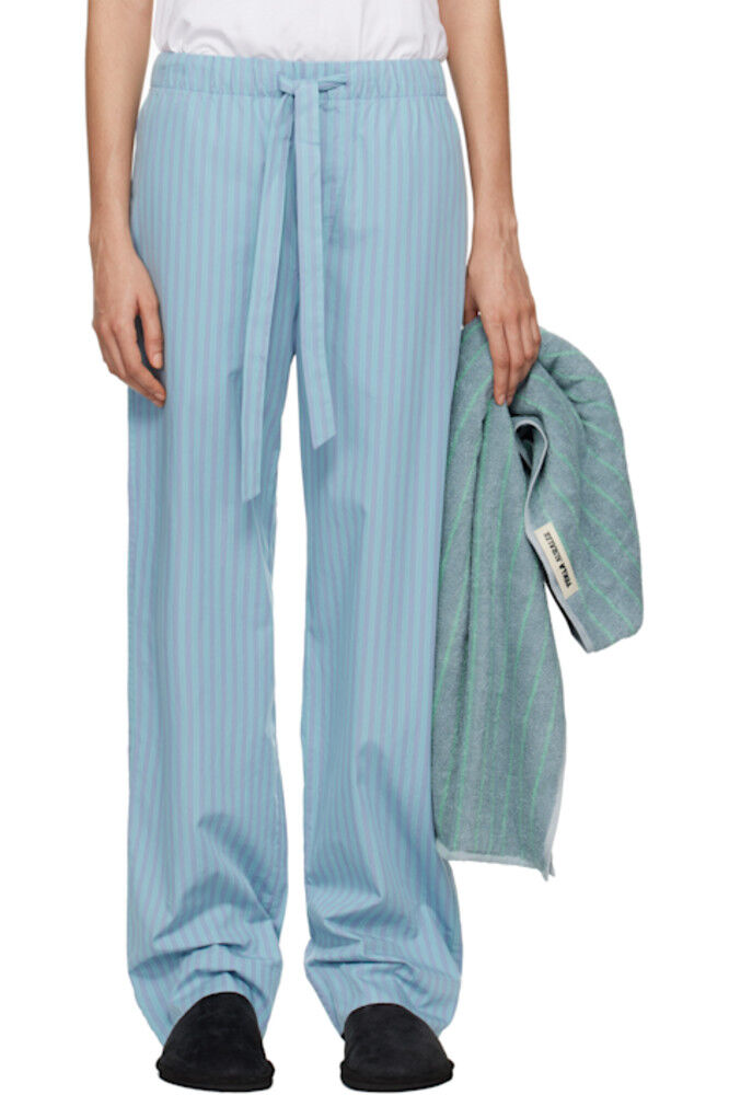 Пижамные брюки SSENSE Exclusive Blue AURALEE Edition из хлопкового поплина Tekla
Пижамные брюки SSENSE Exclusive Blue AURALEE Edition из хлопкового поплина Tekla