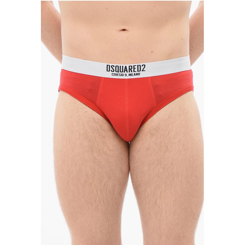 Хлопковые трусы с логотипом на поясе Dsquared2, красный
Хлопковые трусы с логотипом на поясе Dsquared2, красный