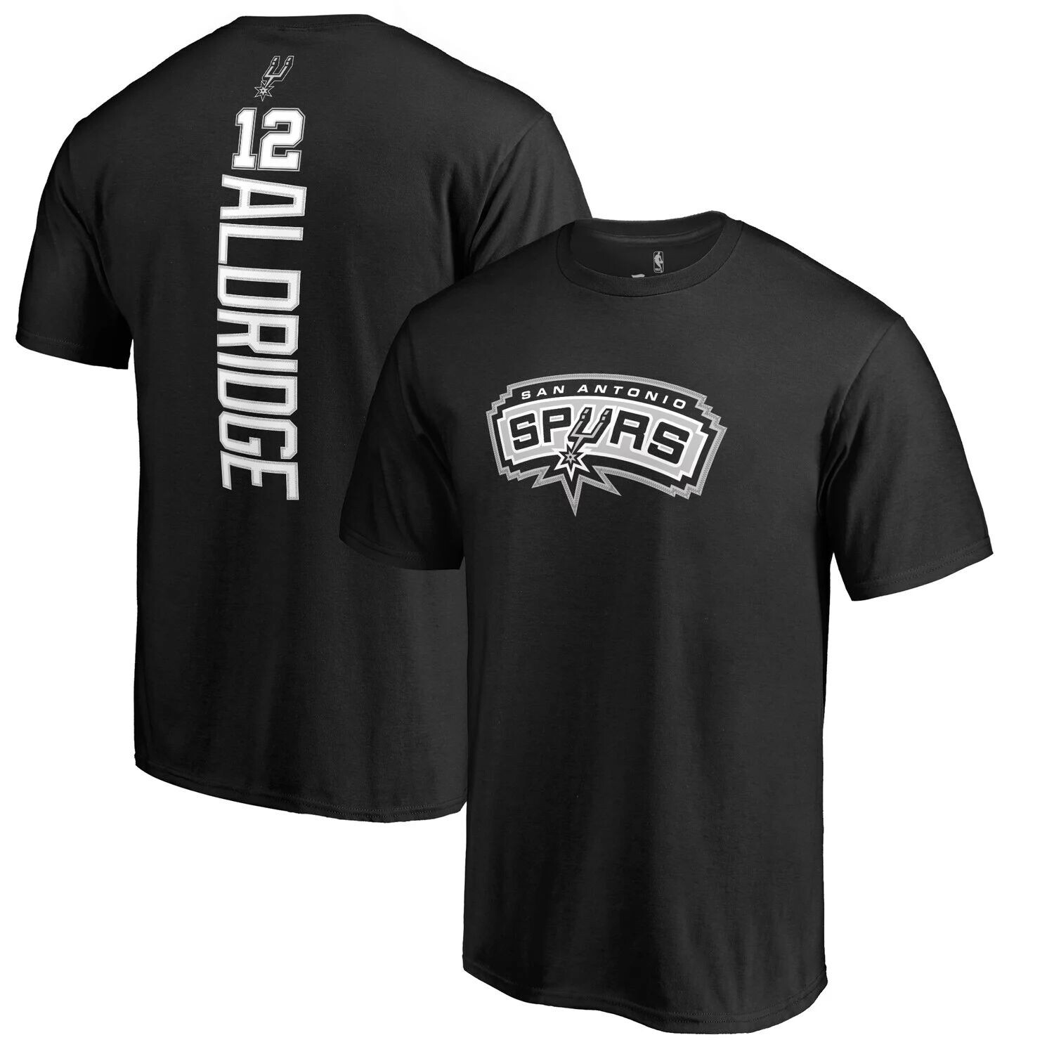 Мужская черная футболка LaMarcus Aldridge с именем и номером защитника San Antonio Spurs Fanatics, Черный, Мужская черная футболка LaMarcus Aldridge с именем и номером защитника San Antonio Spurs Fanatics 
Мужская черная футболка LaMarcus Aldridge с именем и номером защитника San Antonio Spurs Fanatics, Черный, Мужская черная футболка LaMarcus Aldridge с именем и номером защитника San Antonio Spurs Fanatics