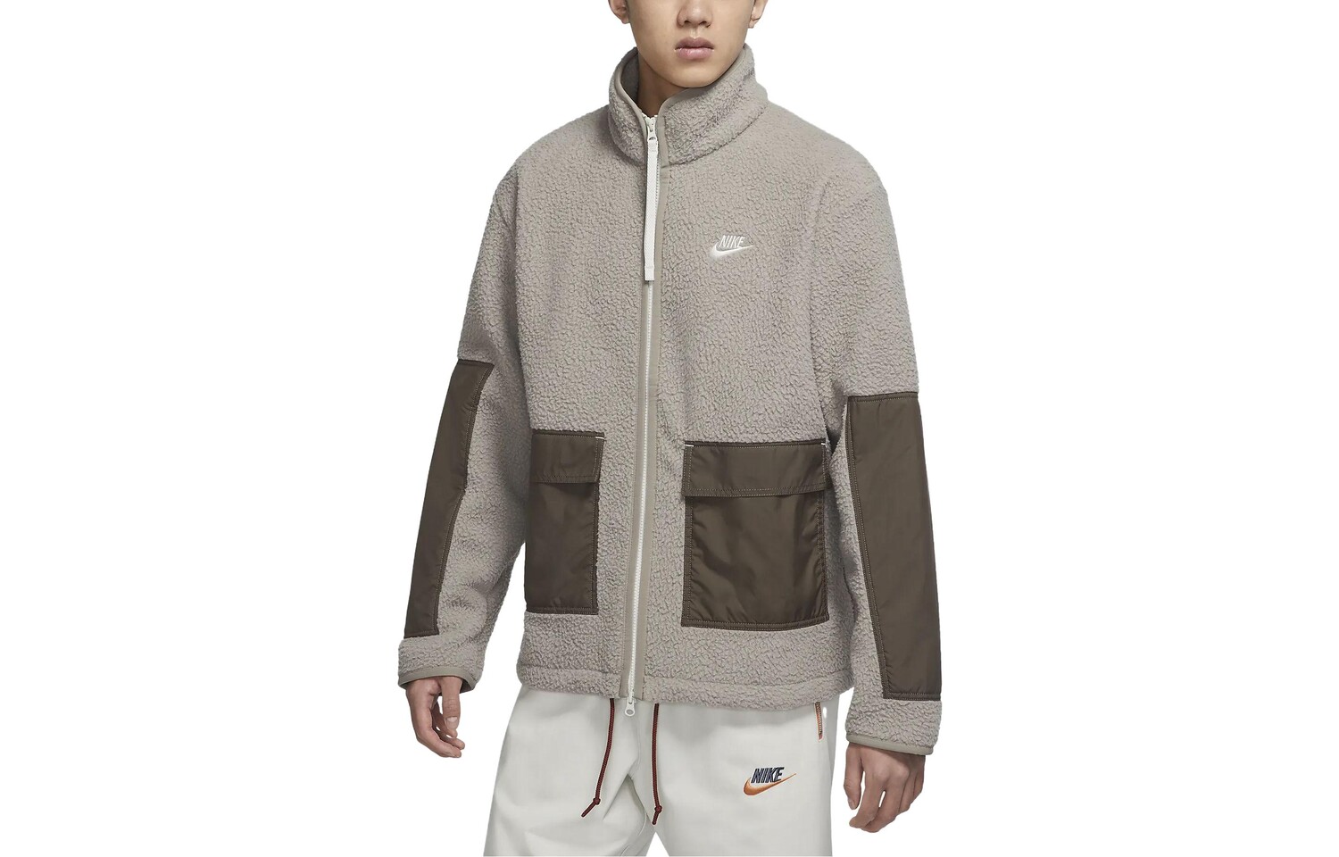 Бархатная куртка мужская серая Nike, серый
Бархатная куртка мужская серая Nike, серый