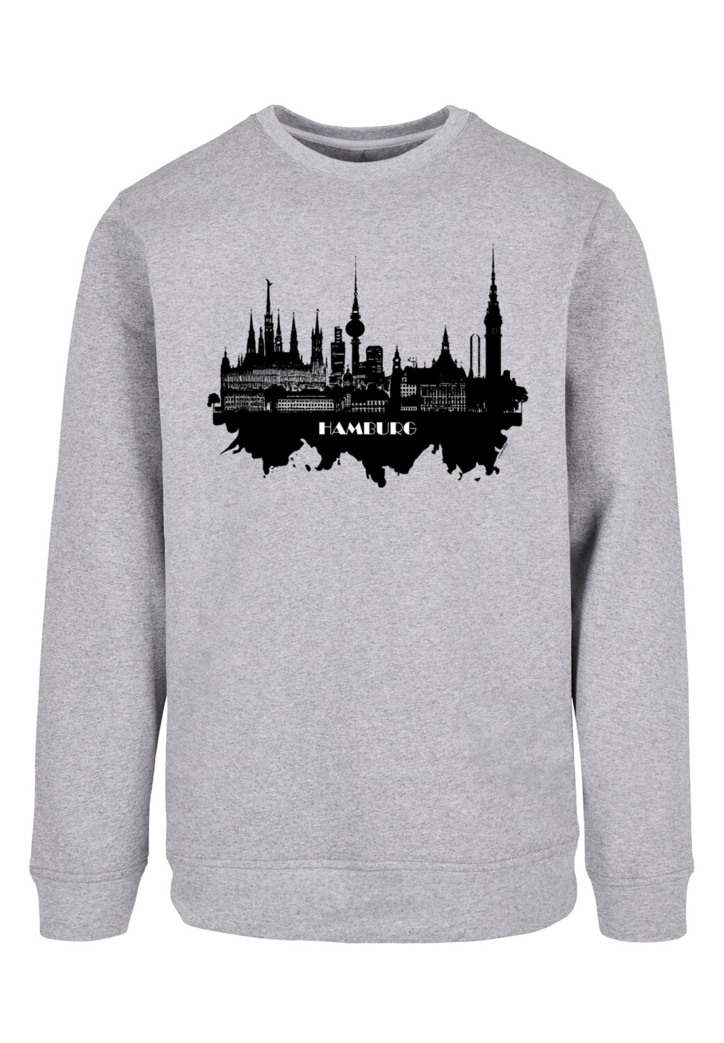 Пуловер F4NT4STIC Sweatshirt Cities Collection Hamburg skyline, цвет grau meliert
Пуловер F4NT4STIC Sweatshirt Cities Collection Hamburg skyline, цвет grau meliert