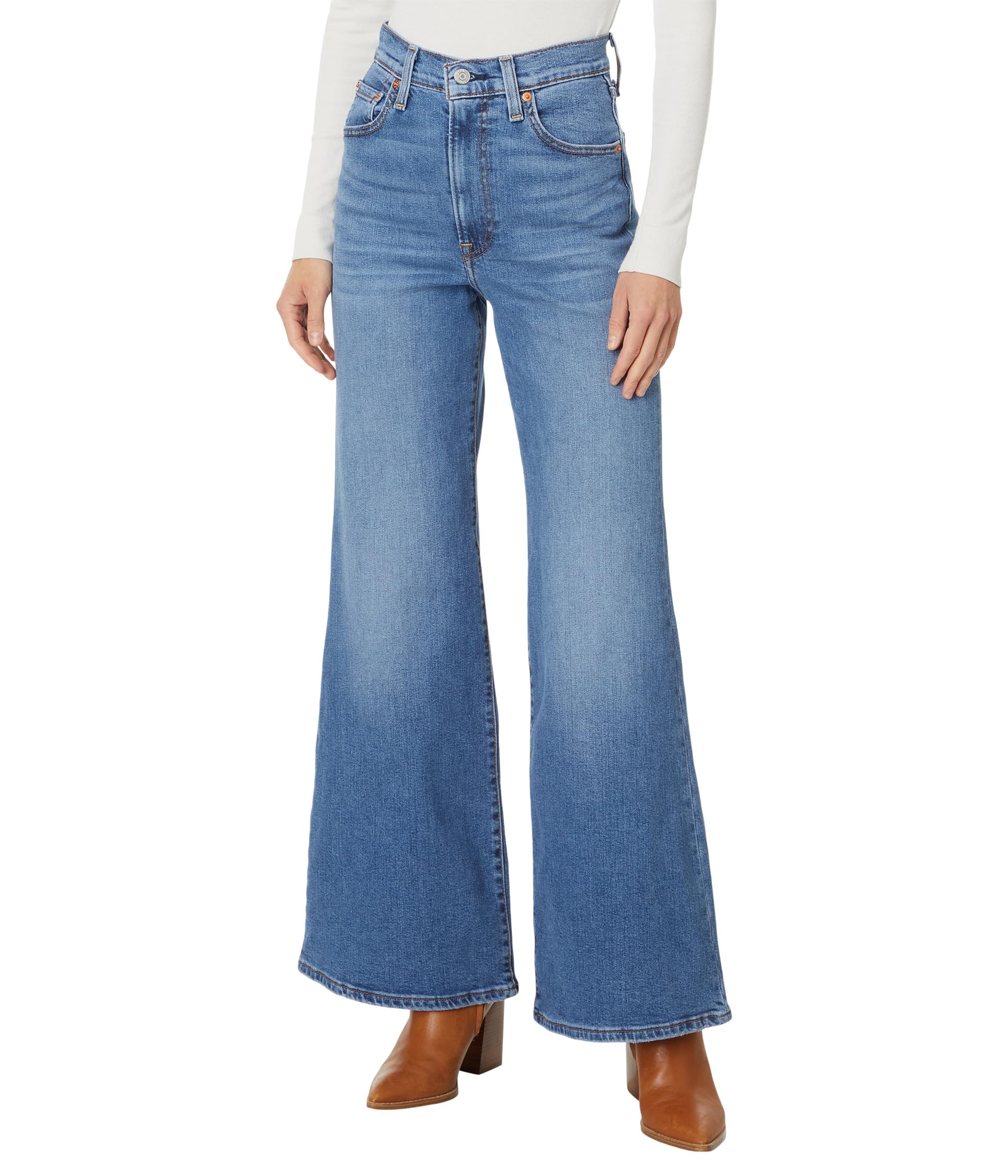 Джинсы Levi's Womens Ribcage Bells, So Nice
Джинсы Levi's Womens Ribcage Bells, So Nice