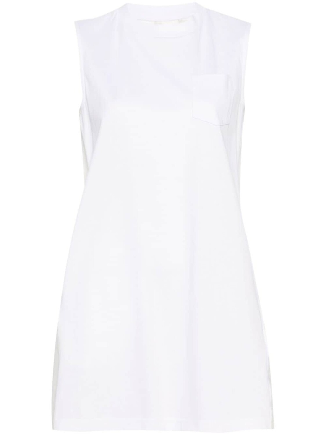 Sacai платье мини со складками, белый
Sacai платье мини со складками, белый