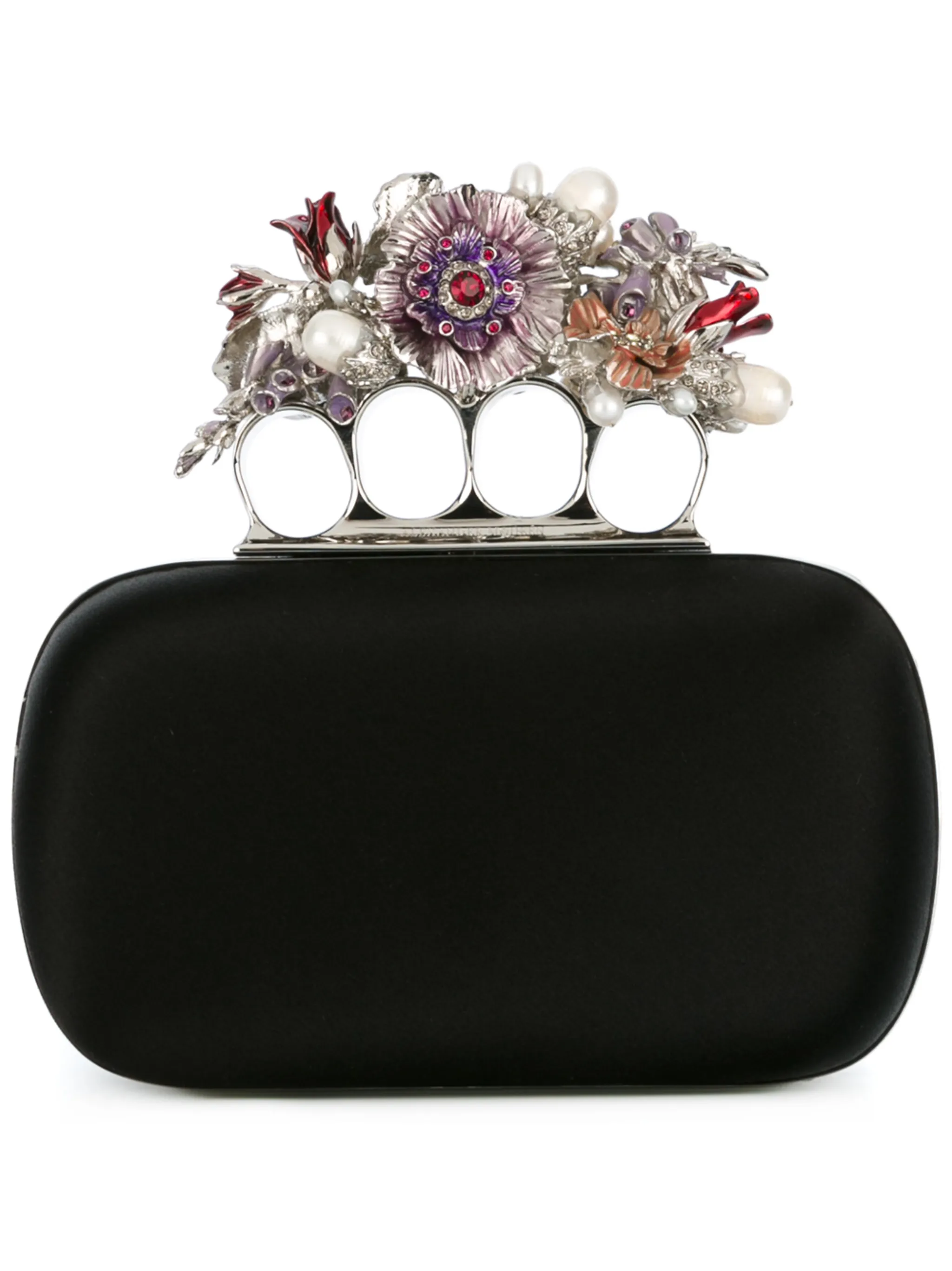 Клатч Knuckle с жемчугом Alexander Mcqueen, черный
Клатч Knuckle с жемчугом Alexander Mcqueen, черный