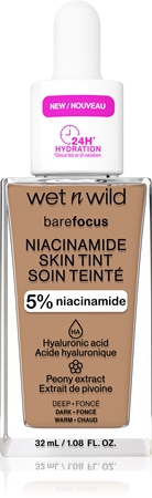 Легкая увлажняющая основа Wet n Wild Bare Focus Niacinamide Skin Tint, Deep (Warm) 32 ml
Легкая увлажняющая основа Wet n Wild Bare Focus Niacinamide Skin Tint, Deep (Warm) 32 ml