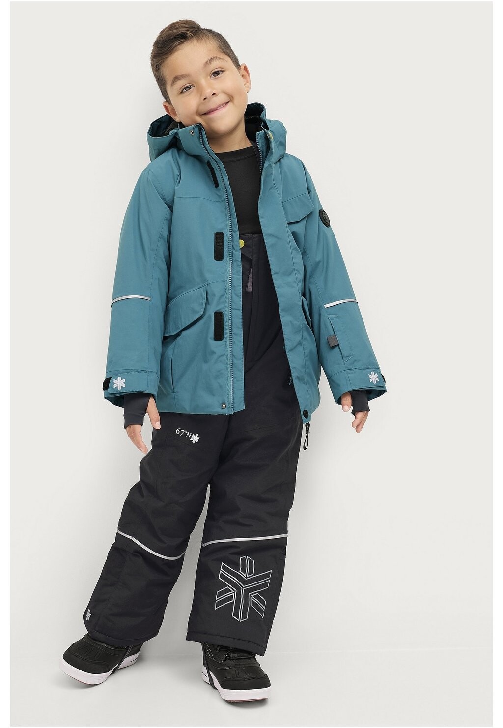 Зимняя куртка Áhkká, цвет petrol 
Зимняя куртка Áhkká, цвет petrol