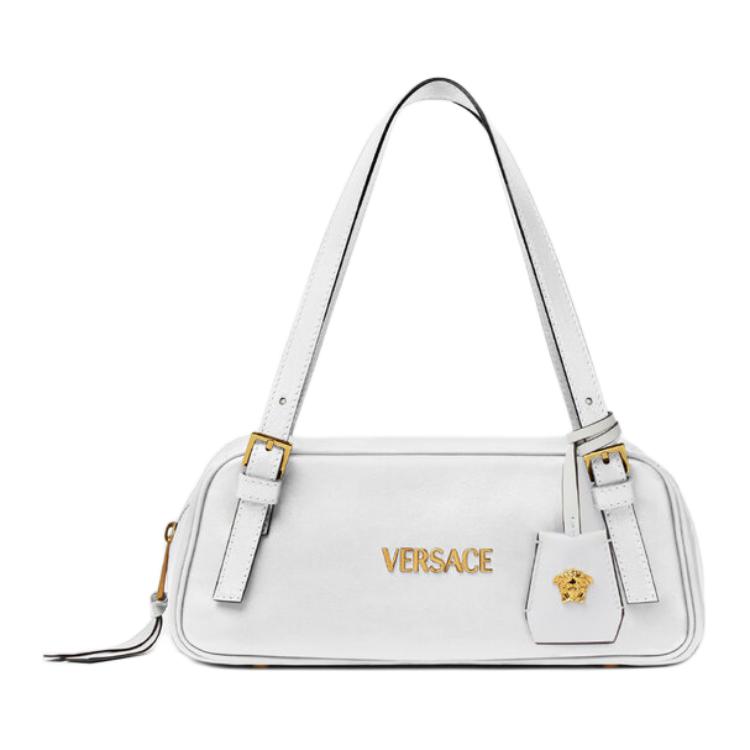 VERSACE Сумка боулинг из овчины, женская белая
VERSACE Сумка боулинг из овчины, женская белая