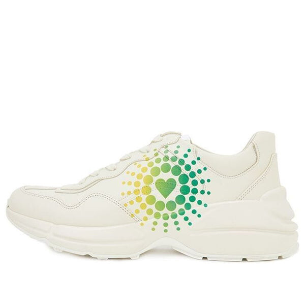 Кроссовки rhyton 'love parade' Gucci, бежевый 
Кроссовки rhyton 'love parade' Gucci, бежевый