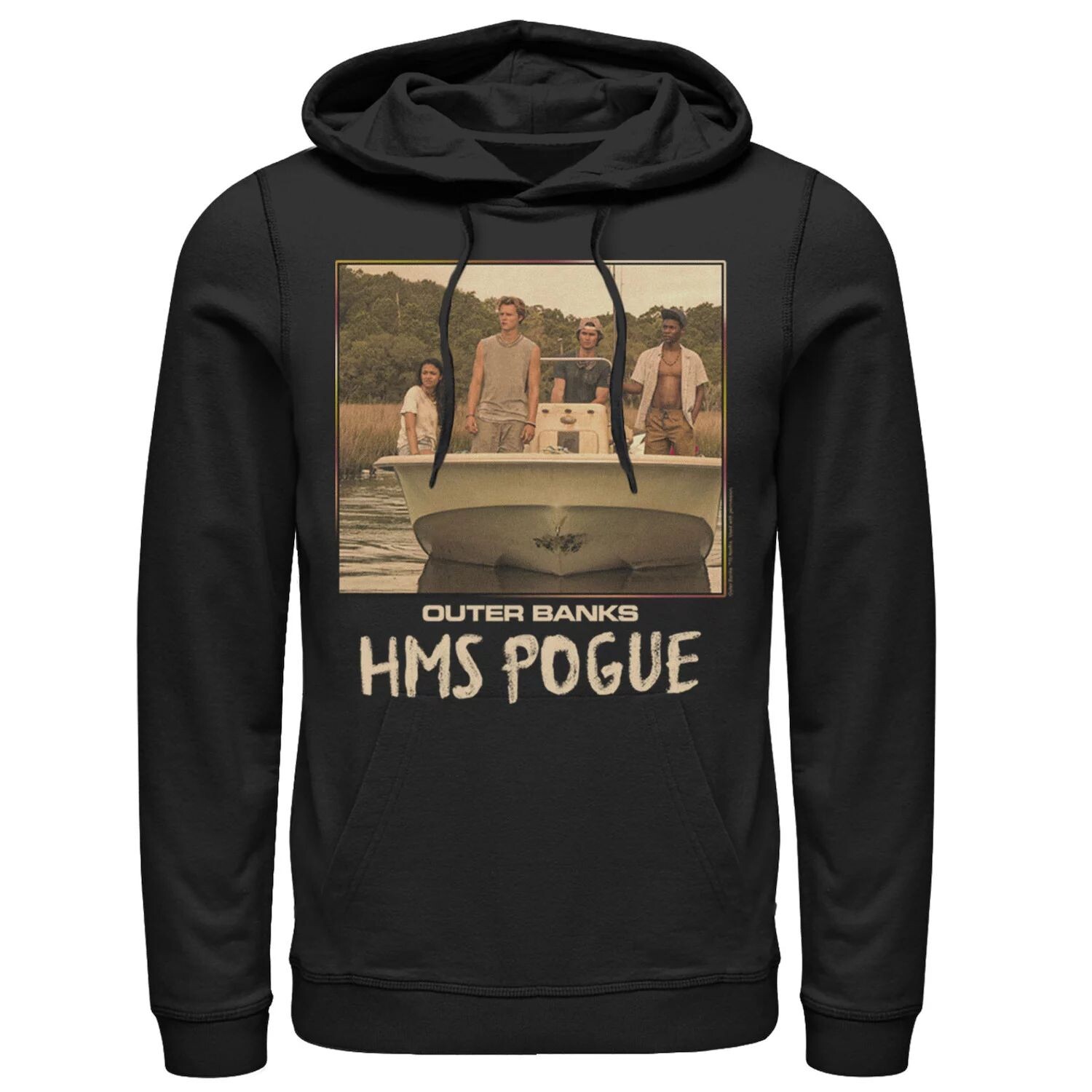 Мужская толстовка Outer Banks HMS Pogue Licensed Character
Мужская толстовка Outer Banks HMS Pogue Licensed Character