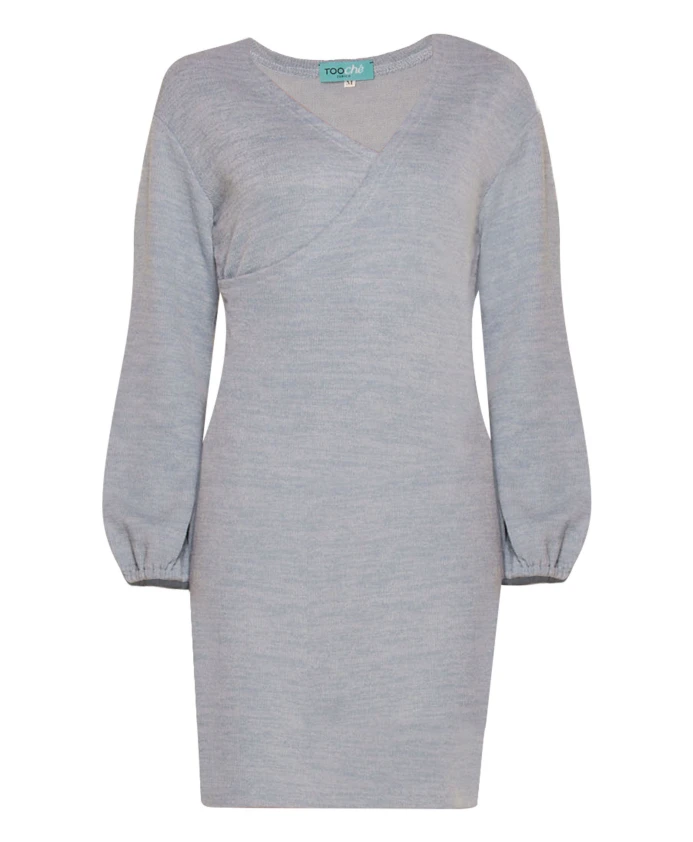 Элегантное платье-халат для женщин Tooche, синий
Элегантное платье-халат для женщин Tooche, синий