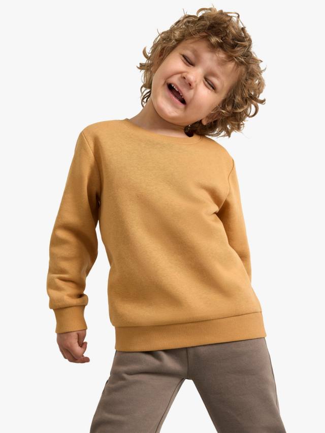 Детский джемпер с круглым вырезом из хлопчатобумажной смеси Lindex, цвет Light Brown
Детский джемпер с круглым вырезом из хлопчатобумажной смеси Lindex, цвет Light Brown