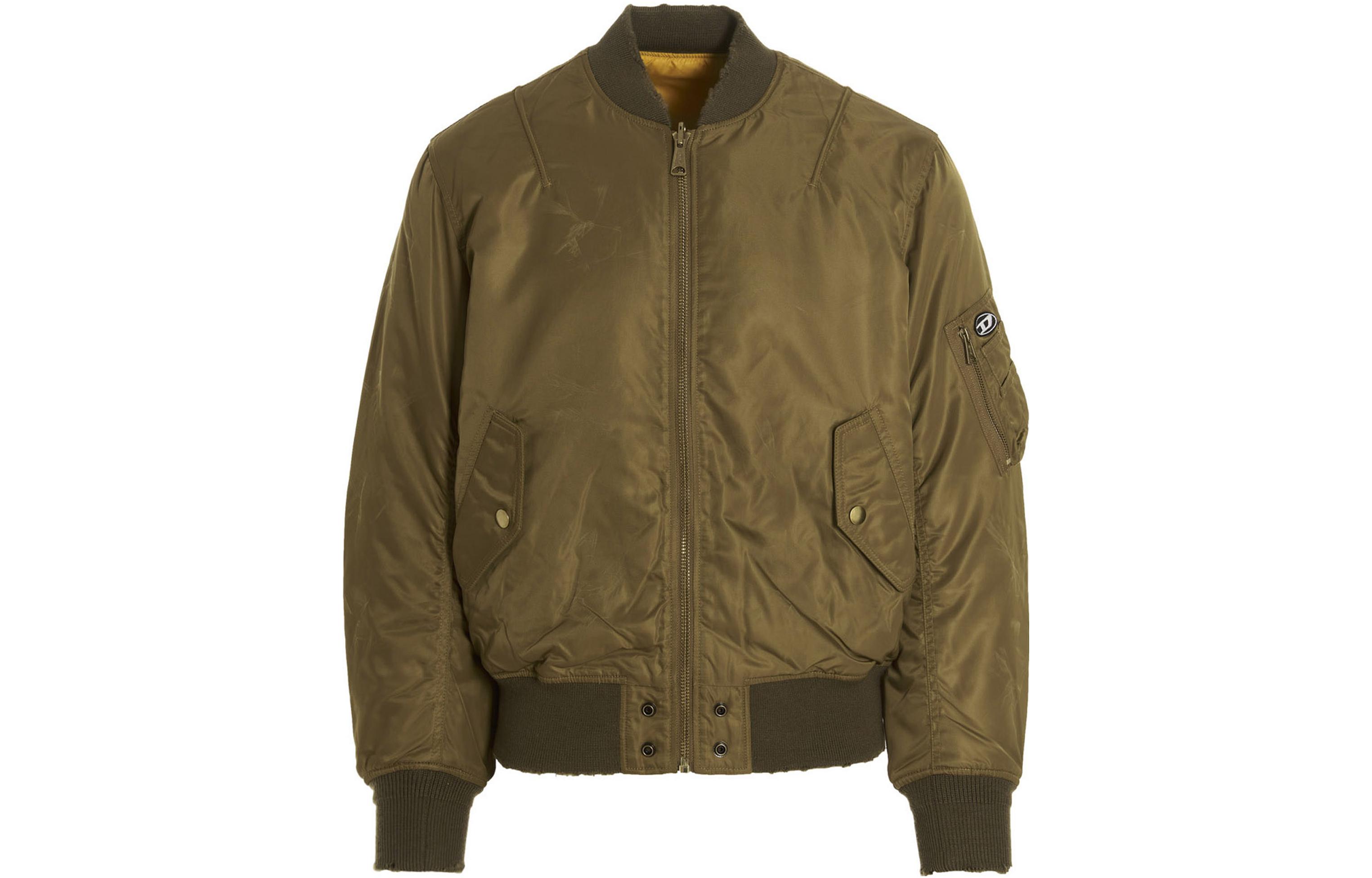 DIESEL Двусторонняя куртка-бомбер на молнии, Linen
DIESEL Двусторонняя куртка-бомбер на молнии, Linen