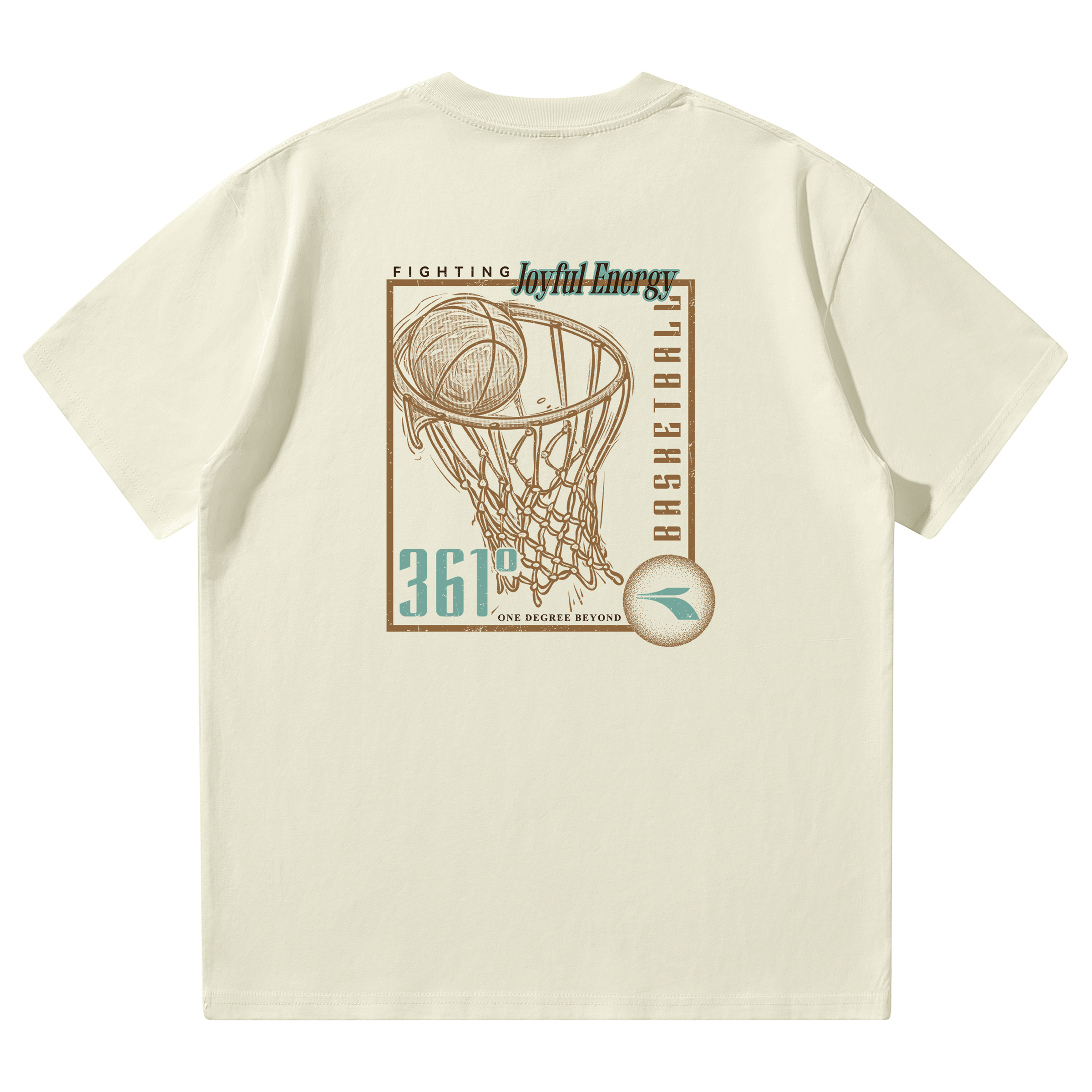 361° Футболка Unisex Sand Brown White
361° Футболка Unisex Sand Brown White